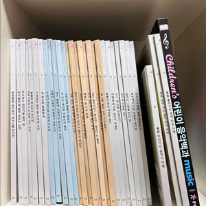 어린이 음악동화 전집 2질(웅진, 비룡소) + a