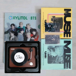 방탄소년단 지민 뮤즈2종 앨범 + 럭드2종+ 스피커
