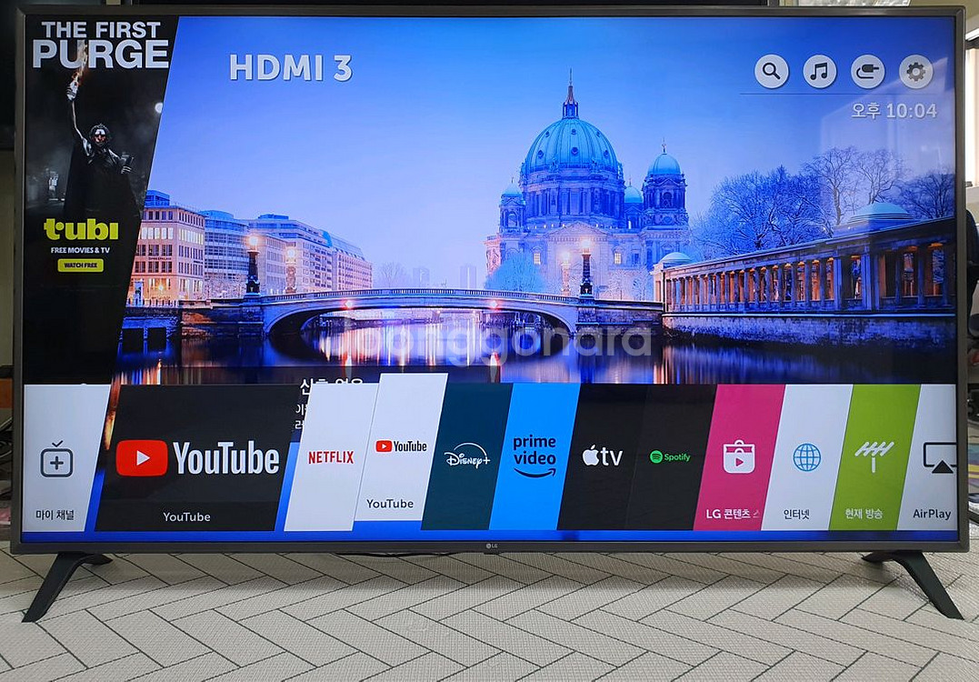 LG 75인치 4K UHD 스마트TV 75UK6190--9