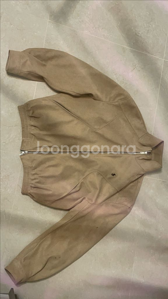 폴로 스웨이드 자켓--1