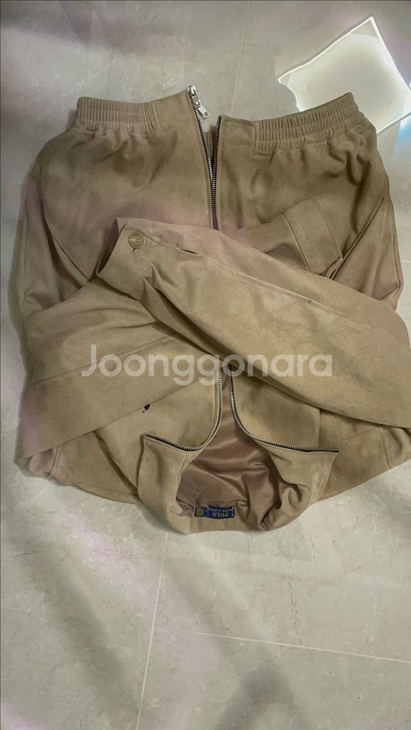 폴로 스웨이드 자켓--7