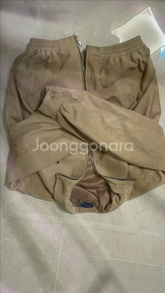 폴로 스웨이드 자켓--5