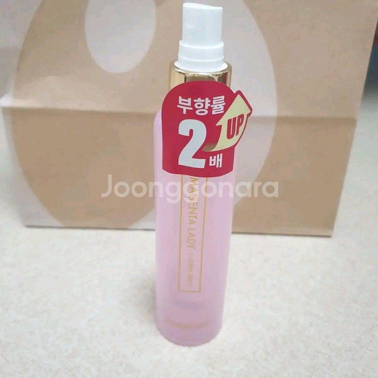 부향률 2배) 멈칫 마젠타 레이디 바디미스트 섬유 향수--0