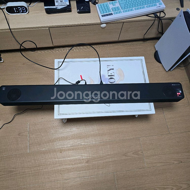 Lg u+ 사운드바 블랙 (jbl)--2