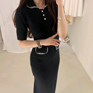 수입 니트 원피스 라플라 더로랑 더마농 블랑드문 에바빈