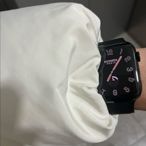 애플워치 7 45mm 에르메스 누아 풀박