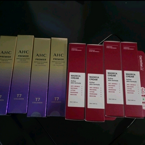 마데카 크림 & AHC 아이크림