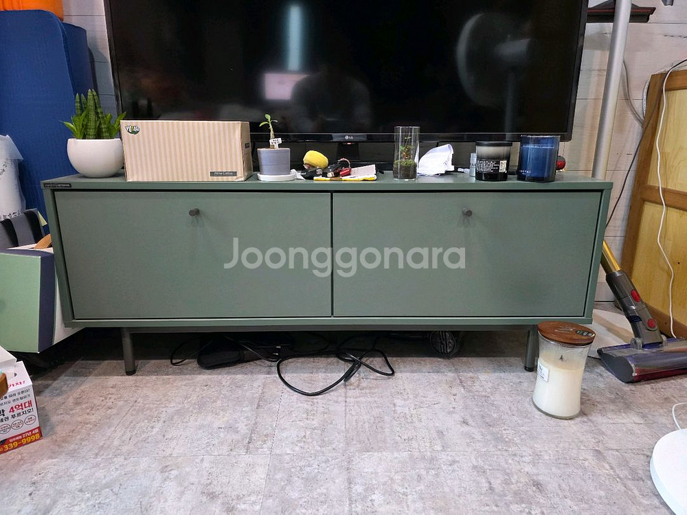 한샘 클린트 모던 거실장 120cm--0