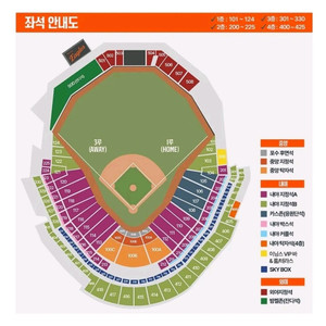 6월 15일 한화 vsLG 3루 119구역 2연석