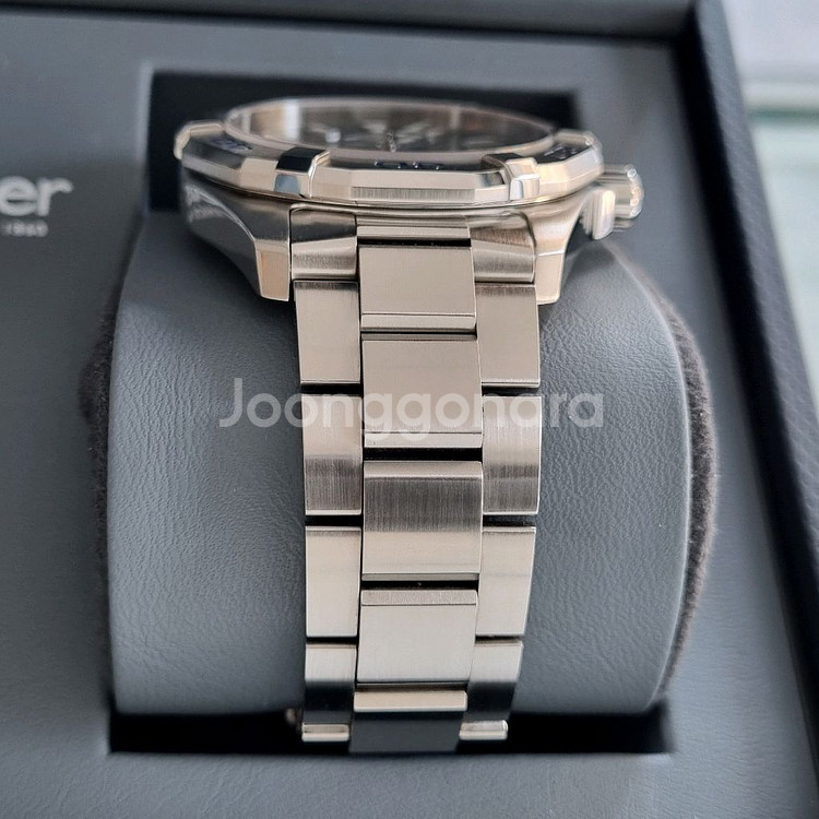 태그호이어 아쿠아레이서 300 쿼츠 청판 41mm--1