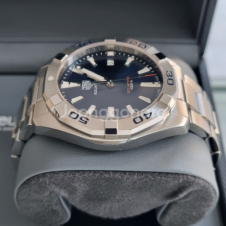 태그호이어 아쿠아레이서 300 쿼츠 청판 41mm--5