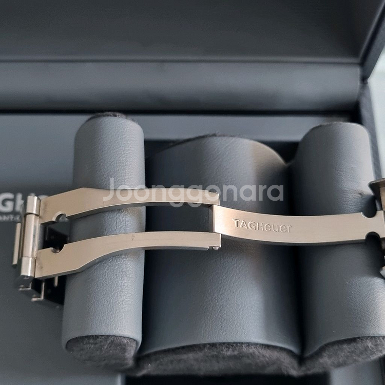 태그호이어 아쿠아레이서 300 쿼츠 청판 41mm--6