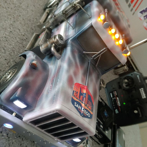 각종교신0타미야RC카1:14킹하울러세미트레일러알씨카풀셋
