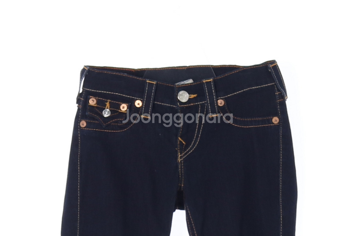 [XS]트루릴리전 진청 데님 스키니핏 데님 진 청바지--1