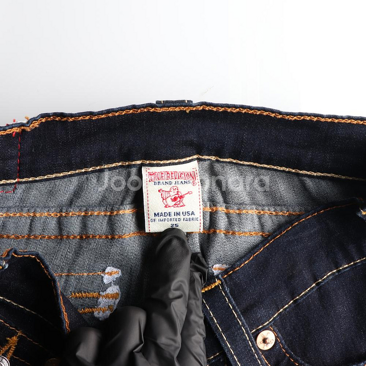 [XS]트루릴리전 진청 데님 스키니핏 데님 진 청바지--5