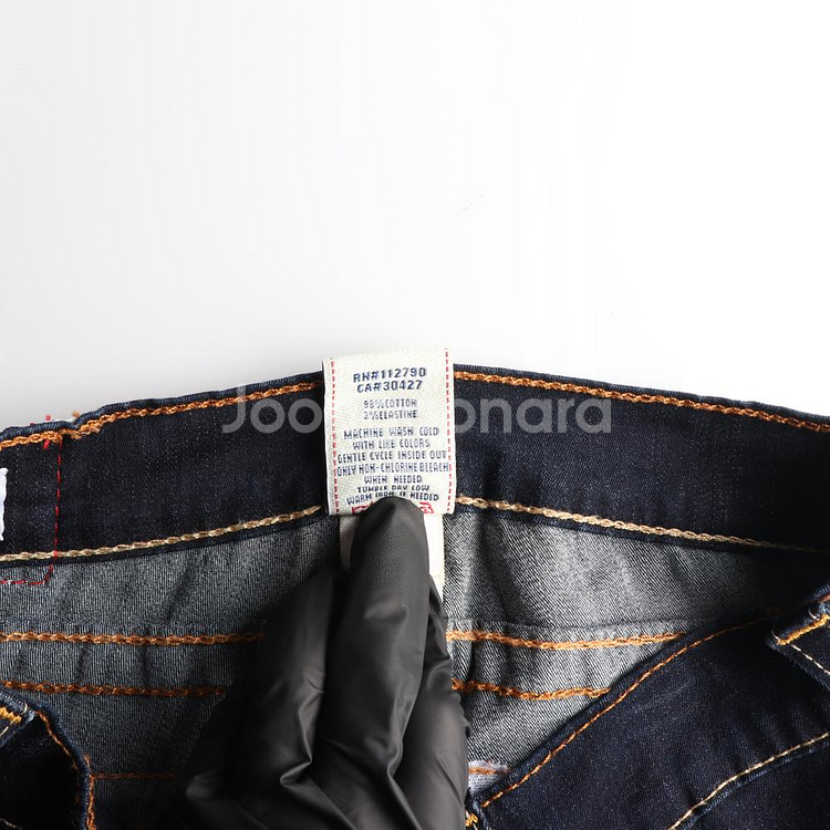 [XS]트루릴리전 진청 데님 스키니핏 데님 진 청바지--6