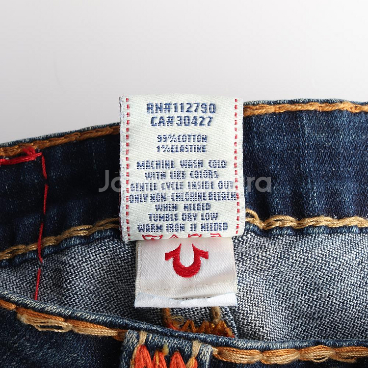 (새상품)[XS]트루릴리전 W24 플레어 부츠컷 데님--6