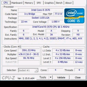 인텔 i5 3570 데스크탑
