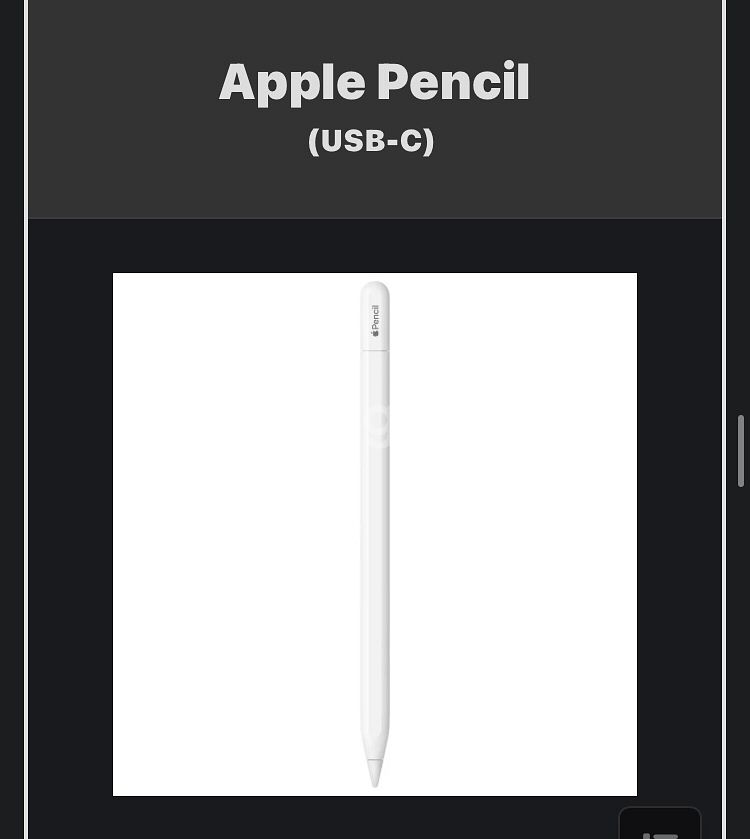 애플펜슬 usb-c 미개봉 판매합니다 (택포)--0