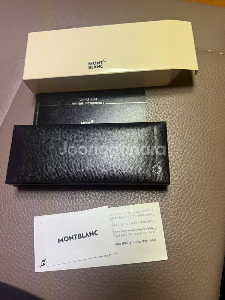 몽블랑 만년필(미사용)