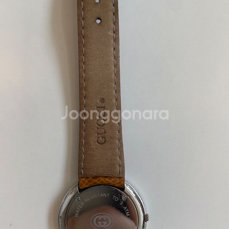 정품 Gucci 구찌 라운드 남녀 공용 시계--5