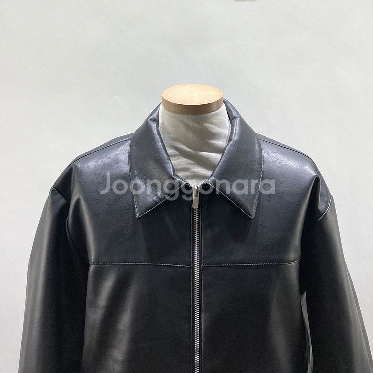 탑텐 2023 남성 비건 레더자켓 인조가죽 XL 영구제--2