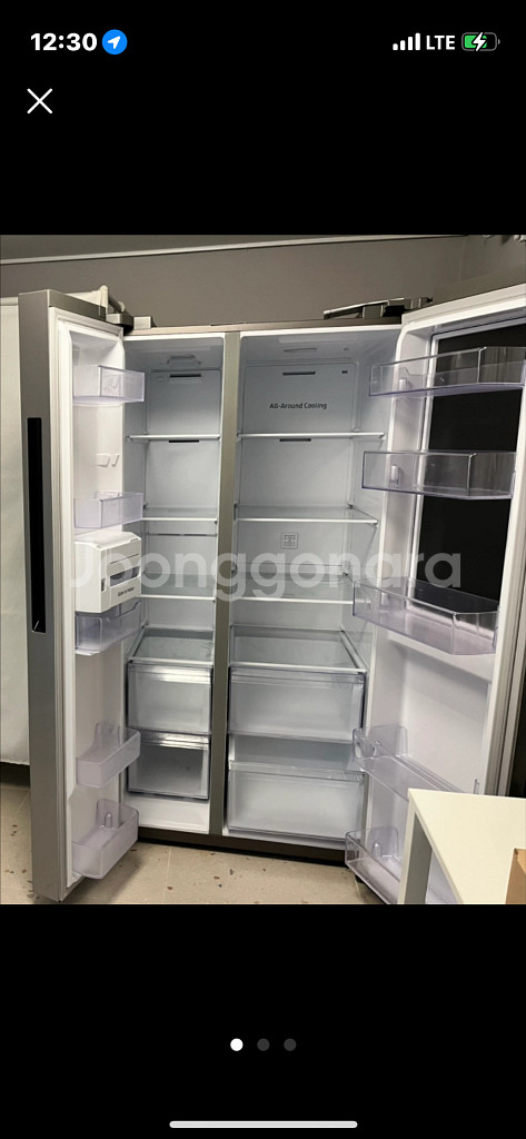 삼성 양문형냉장고 팝니다 30만--1