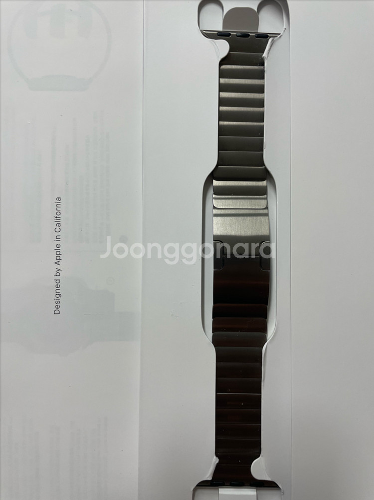 애플워치 링크브레이슬릿 내추럴 42mm 신형--0