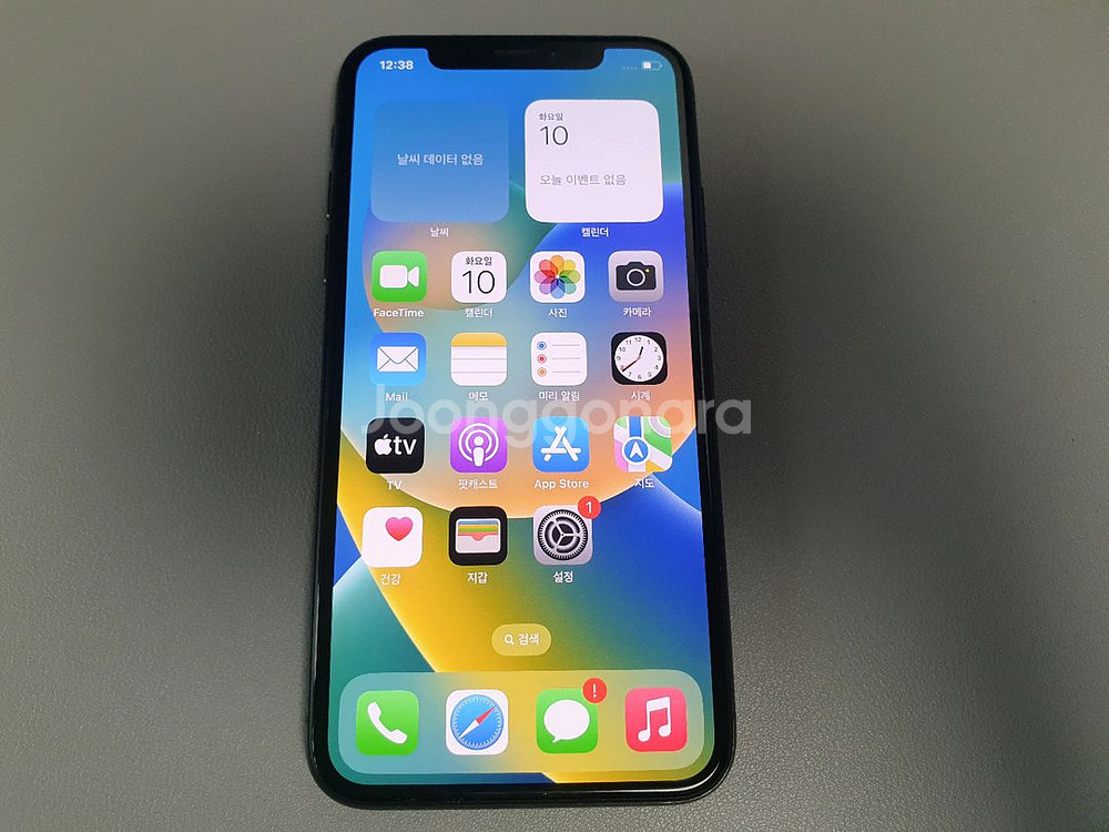 아이폰X / 64GB / 블랙--0