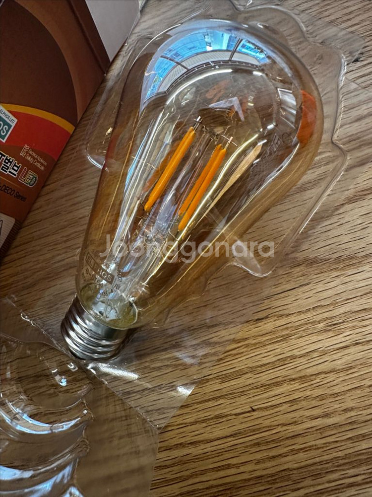 에디슨전구. 에디슨 st벌브 LED , 전구색 에디슨--3