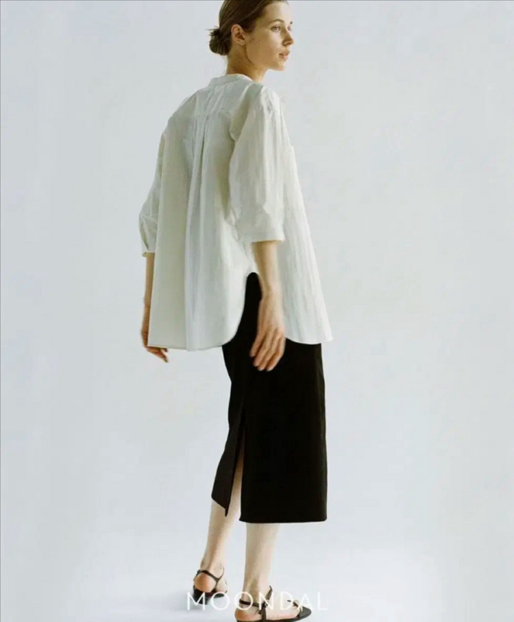 문달 여름 스트링 스커트--2