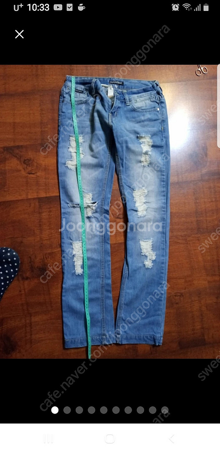 돌체앤가바나 캘빈클라인 시슬리 로베르토 카벨리 청바지--1