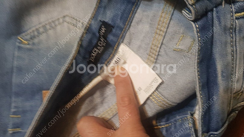 돌체앤가바나 캘빈클라인 시슬리 로베르토 카벨리 청바지--5