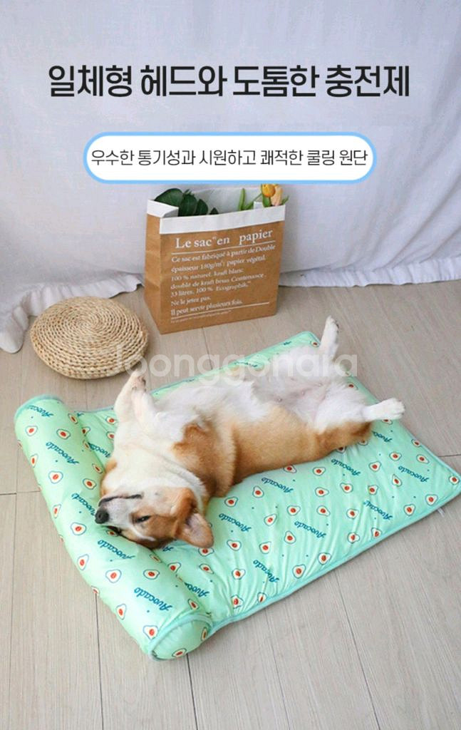 강아지 여름 쿨방석 소형/대형 시원한 논슬립 패드--1