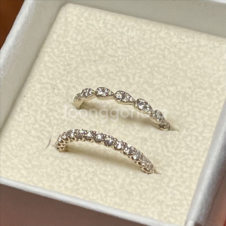 급처) 14k 랩다이아 반지 일괄--1