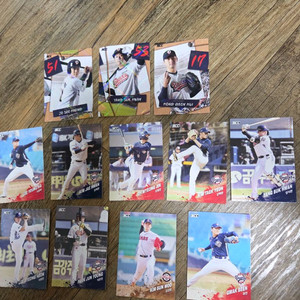 kbo 카드 전구단!!!