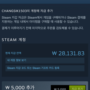 스팀월렛 80% 게임 선물식으로 판매합니다