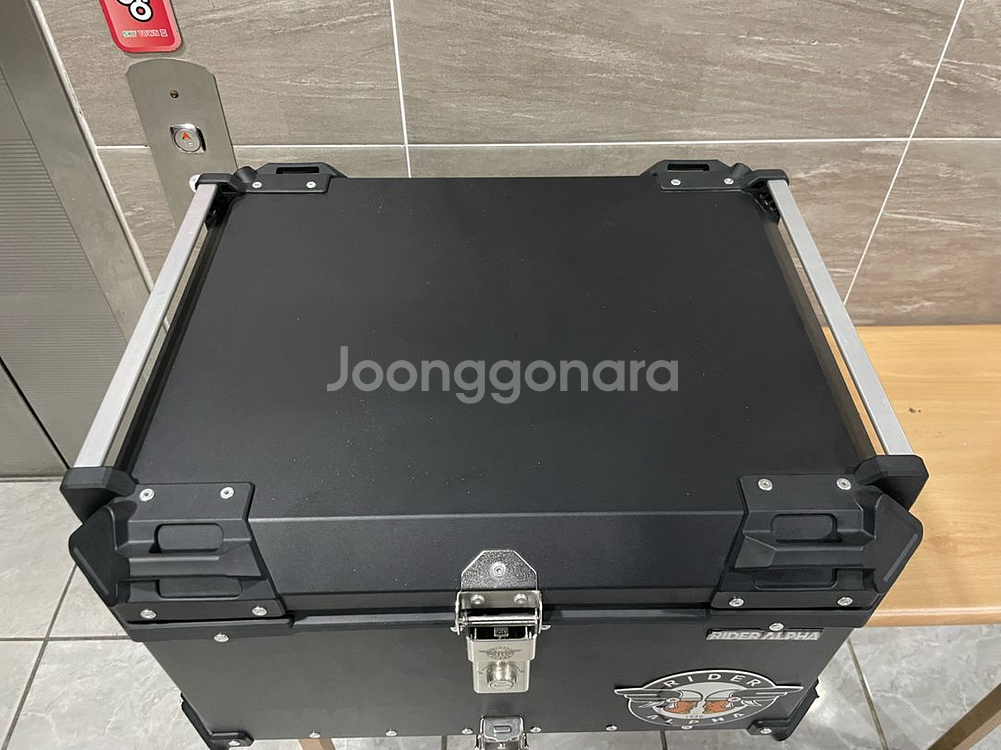 오토바이 탑박스85L 브라켓포함--1