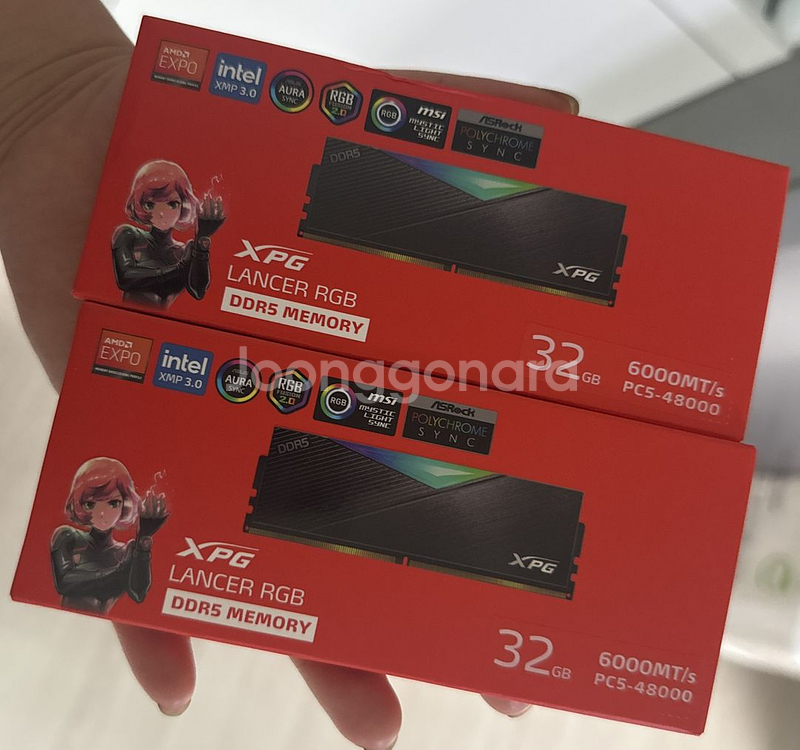 메모리)ADATA 램 64기가 새상품 싸게판매합니다!--1