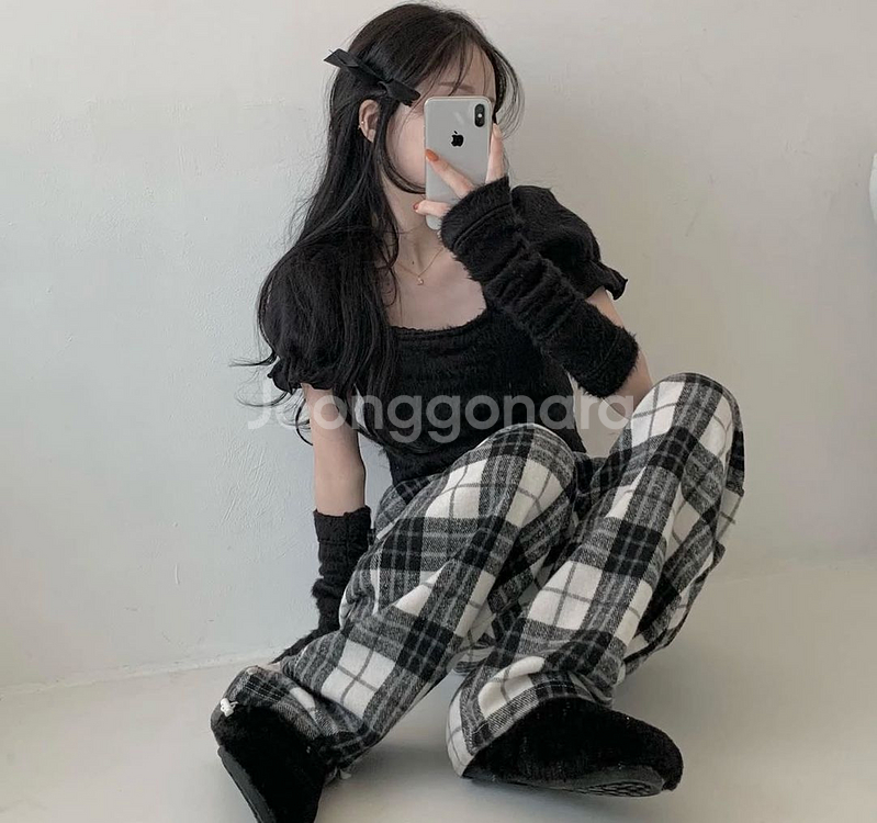 미니포에 MADE 윈터 퍼프top + 워머--0
