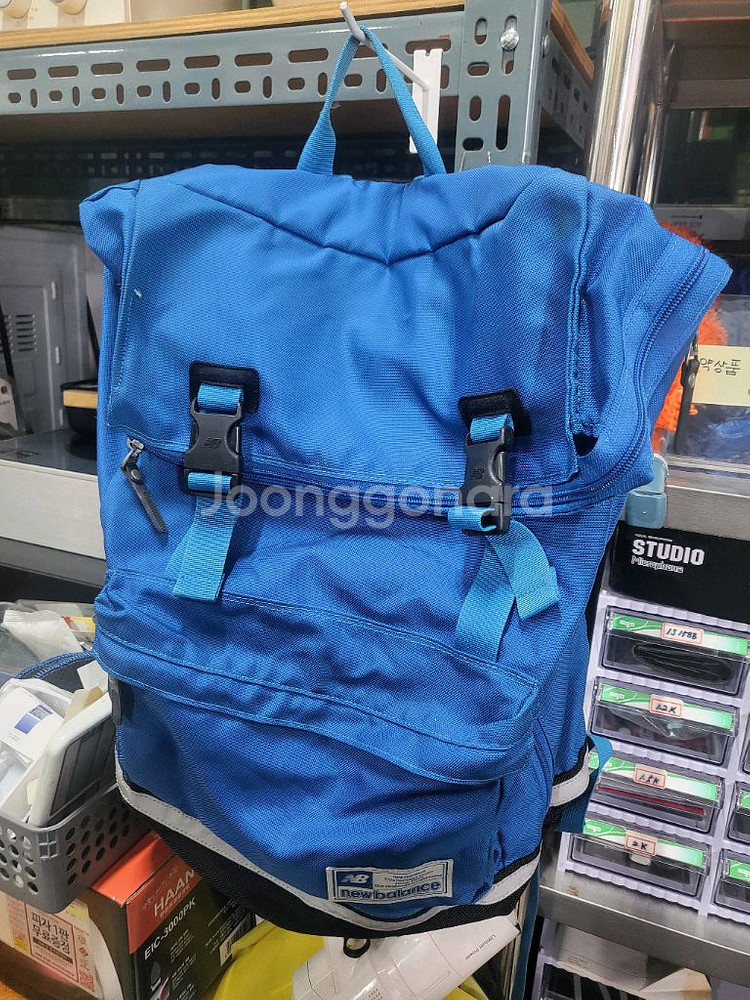 뉴발란스 백팩 파란색 가방--0