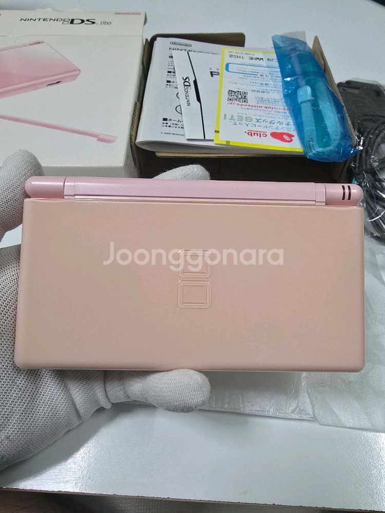 새액정 B+~A-급 닌텐도 DS Lite 핑크 박셋--2