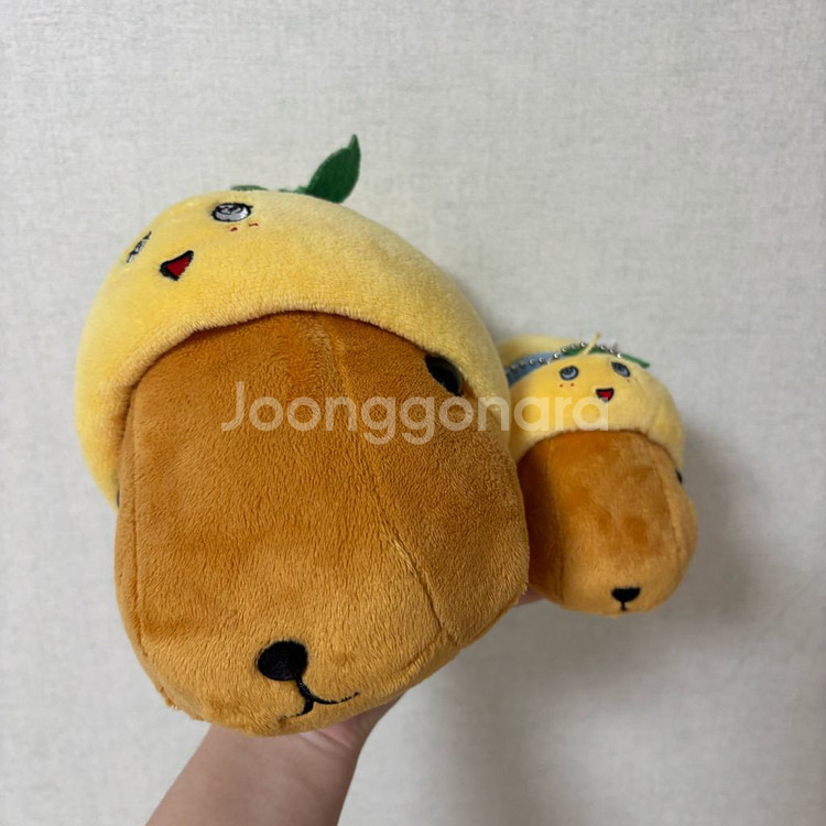 고전 빈티지 후낫시 콜라보 카피바라상 인형--1