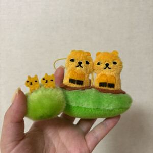 고전 빈티지 카피바라상 인형