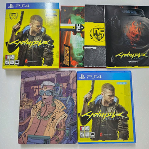 PS4 플스4 사이버펑크2077 스틸북 에디션 판매