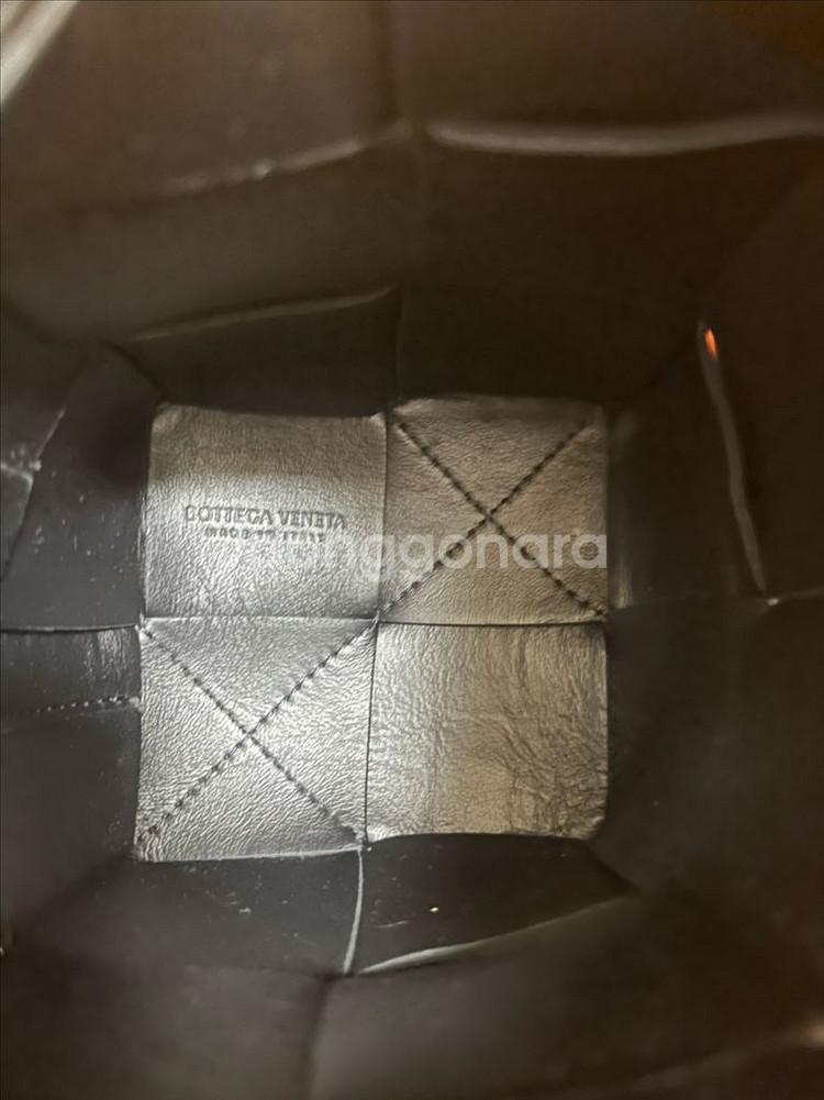 보테가베네타 인트레치아토 버킷백 미니--3