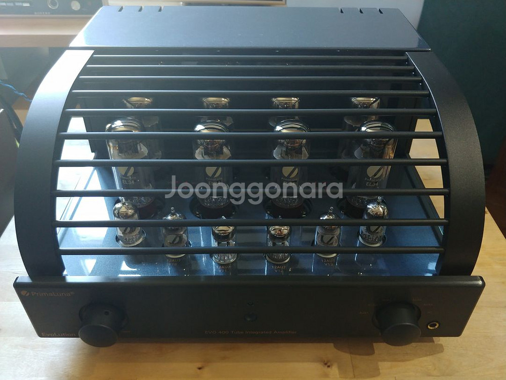 프리마루나 에보 400 진공관 앰프(전용박스 본관)--3