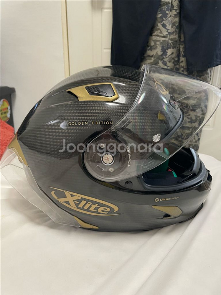 헬멧(엑스라이트 골드에디션) 세나 하만카돈 포함--4
