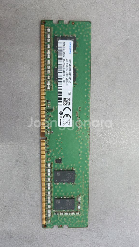 삼성 pc4 2400t 1Rx16 4gb 데스크탑램--0
