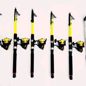 원투낚시대3m5대+4000번릴5대+릴줄+삼각받침대